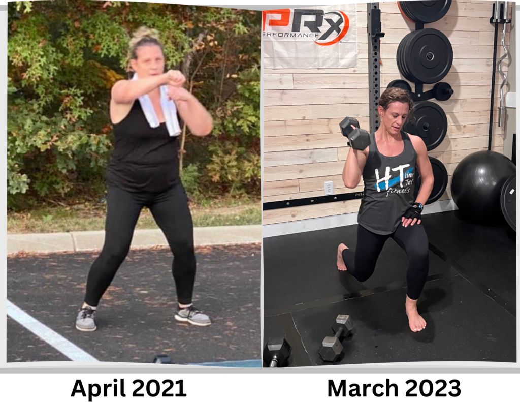 Gainesville, Virginia woman achieves major success on fitness journey through her community small group personal training.